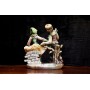 Ceramic figure "Girl With Boy" 