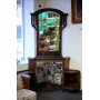 Art Nouveau Oak lounge set 