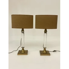 Vintage table lamps (2pc)
