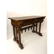 Antique console table in Gothic style
