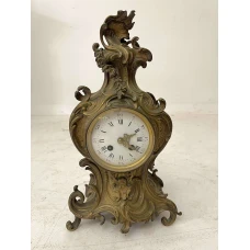 Fireplace clock
