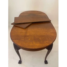 Large set of dining table and 8 chairs
