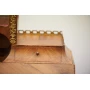 Antique rosewood and mahogany secretary