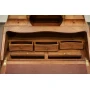 Antique rosewood and mahogany secretary