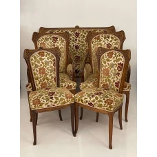 Antique Jugenstil lounge set