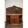 Antique Art Nouveau walnut buffet