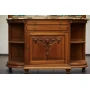 Antique Art Nouveau walnut buffet