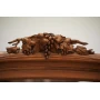 Antique Art Nouveau walnut buffet