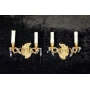 Antique pair sconce, bronze mid-20th century