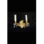 Antique pair sconce, bronze mid-20th century