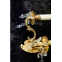 Antique pair sconce, bronze mid-20th century